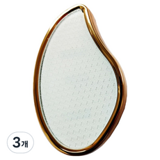 아이로우 발 각질 제거기 골드 10 x 6 cm, 59g, 3개, 1개입