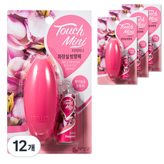 리빙굿 터치미니 화장실 방향제 포푸리향 본품, 13ml, 12개, 향기로운 포푸리