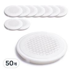 把手世界 衣櫃通風蓋 空氣網 白色, 50個