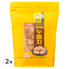 몽고식품 우리쌀 가마솥에 누룽지, 3kg, 2개