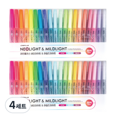 Lineplus NEO MILD & LIGHT 20色組, 4套, 混合色