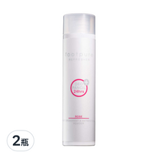 FOOTPURE 第三代鞋蜜粉 玫瑰香氛, 抗菌防止腳臭, 吸附腳汗保持乾爽, 穿鞋不穿襪, 100ml, 2瓶