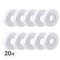 Underboss 雙面泡棉膠帶 3cm x 3m, 20個