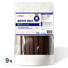 올가밀 강아지 말랑촉촉 덴탈츄, 80g, 9개, 양고기