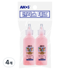 아모스 글라스데코 22ml, 연분홍, 4개