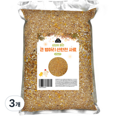 구딘 중 병아리 사료 산란전까지 STEP 3, 1.5kg, 3개