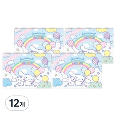 산리오 V3 스케치북 시나모롤, 8절, 12개, 16매