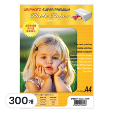 FILMBANK UBIGEO UB Photo 噴墨用亮面相紙 210g, A4, 300個