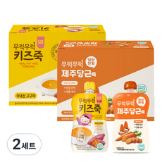 2ucareS 孩童蔬果粥 14包入, 地瓜口味+紅蘿蔔口味, 2組