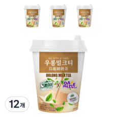 DAMIZLE 3點1刻杯裝沖泡烏龍純奶茶, 16g, 1入, 12個