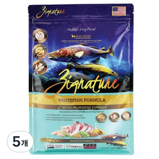 지그니쳐 강아지 포뮬라 기능성 사료, 소화기능/췌장개선, 1kg, 5개