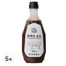 DELICIOUS MARKET 炸豬排醬, 500ml, 5瓶