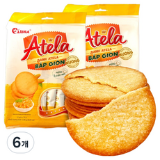 LiBRA 아텔라 옥수수 크래커, 228g, 6개