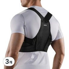 마레브 자세교정 밴드 블랙, 3개