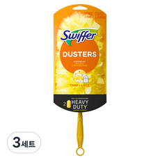 스위퍼 더스터 360 먼지떨이 스타터 키트 손잡이 30cm + 리필 2p, 혼합색상, 3세트