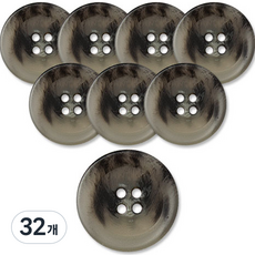 Button King 東大門鈕扣王 高級霧面大衣開襟衫鈕扣 25mm