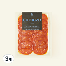 더찹샵 쵸리조 소시지, 50g, 3개
