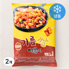 석관동떡볶이 기름쌀떡볶이 (냉동), 2개, 540g