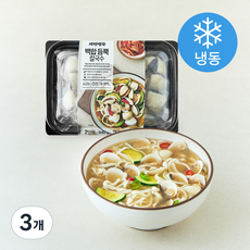 자연별곡 백합 듬뿍 칼국수 2인분 (냉동), 940g, 3개