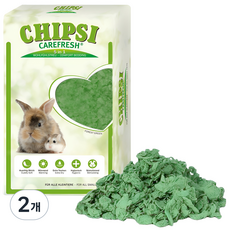 반려동물 케어후레쉬 종이베딩 그린, 2개, 14L