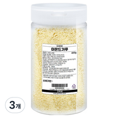 SUPERGOOD Gomine 杏仁粉 罐裝, 400g, 3個