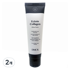 DMCK 依克多因膠原蛋白煥亮面膜 100g, 2個, 1入