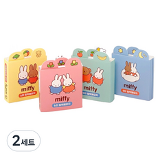 iTOViC Miffy 6層便利貼4種套組, 2套, 混合色