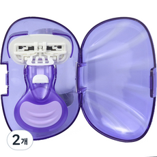 Hyery 迷你手動女性除毛刀 03, 2個, 1入