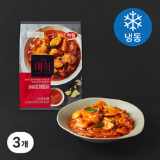 더미식 매콤 로제 찜닭 (냉동), 650g, 3개