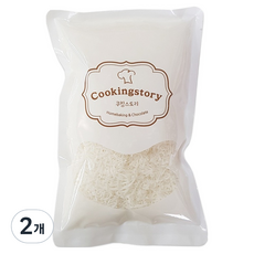 쿠킹스토리 건조 코코넛 슬라이스, 200g, 2개