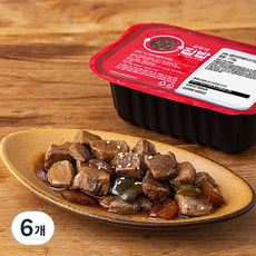 모두의집밥 데리야끼돼지고기안심볶음, 170g, 6개