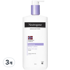 뉴트로지나 릴랙싱 바디 로션 라벤더향, 450ml, 3개