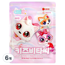 Wish Cat 維他命 60入, 66g, 6個