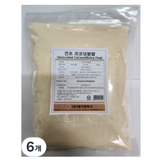 해가원 건조 코코넛분말, 400g, 6개
