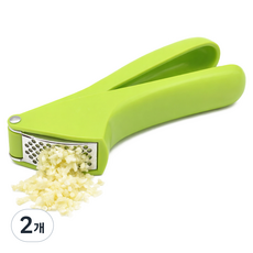 Rion Kitchen 韓國製大蒜搗碎器, 2個, 綠色