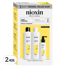 NIOXIN 耐奧森 系統1體驗組, 2套