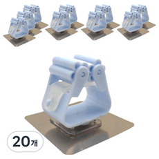 희미몰 욕실 대걸레 걸이 홀더 KK229, 블루, 20개