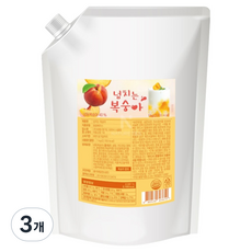네이쳐티 넘치는복숭아 베이스, 3개, 1kg