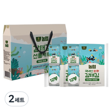 농협식품 명품 감태김 선물세트 4g 24봉, 2세트