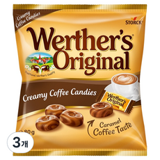 웨더스오리지날 커피 캔디 크리미, 80g, 3개
