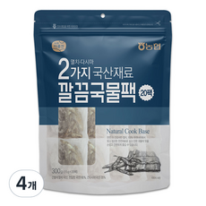 농협 깔끔 국물팩 20p, 300g, 4개