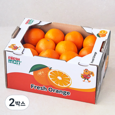 프레시몬 오렌지 17~23입, 3.4kg, 2박스