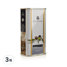特級初榨橄欖油罐, 250ml, 3個