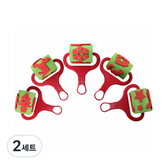 EVA 대형 롤러 5종 세트, 성탄절 랜덤발송, 2세트