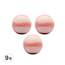 소비아 거품입욕제 체리블러썸향 로만핑크, 150g, 9개