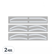 輪廓形狀貼紙 3 件套, 2組