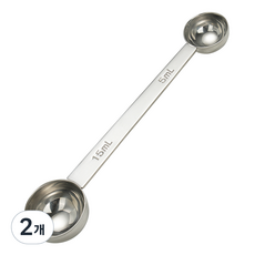 comet 廚房雙面不鏽鋼量匙, 2個