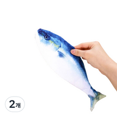 魚形筆袋, 藍色魚, 2個