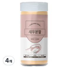 PUREUNBIN 蝦粉末, 100g, 4個