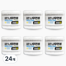 Cushion King Plus 木質棉花棒, 24個, 350件
